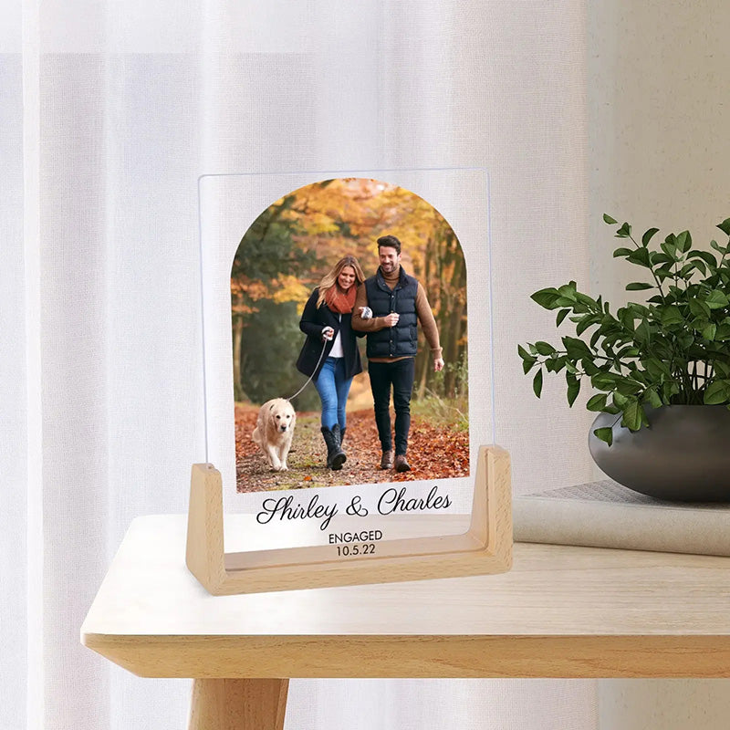 Custom Photo Frame Romantic Wedding Picture Frame Gifts for Her