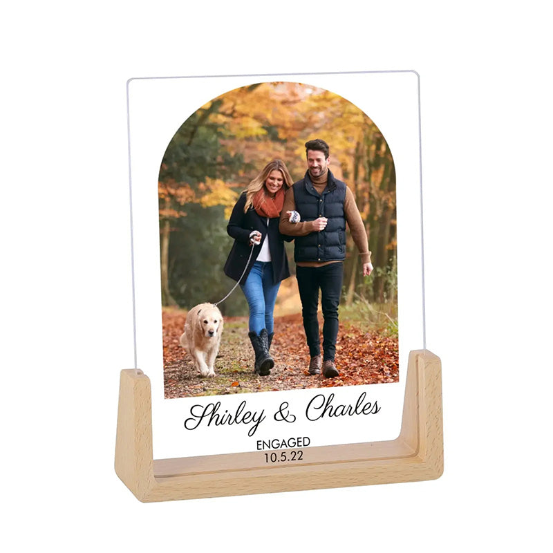 Custom Photo Frame Romantic Wedding Picture Frame Gifts for Her