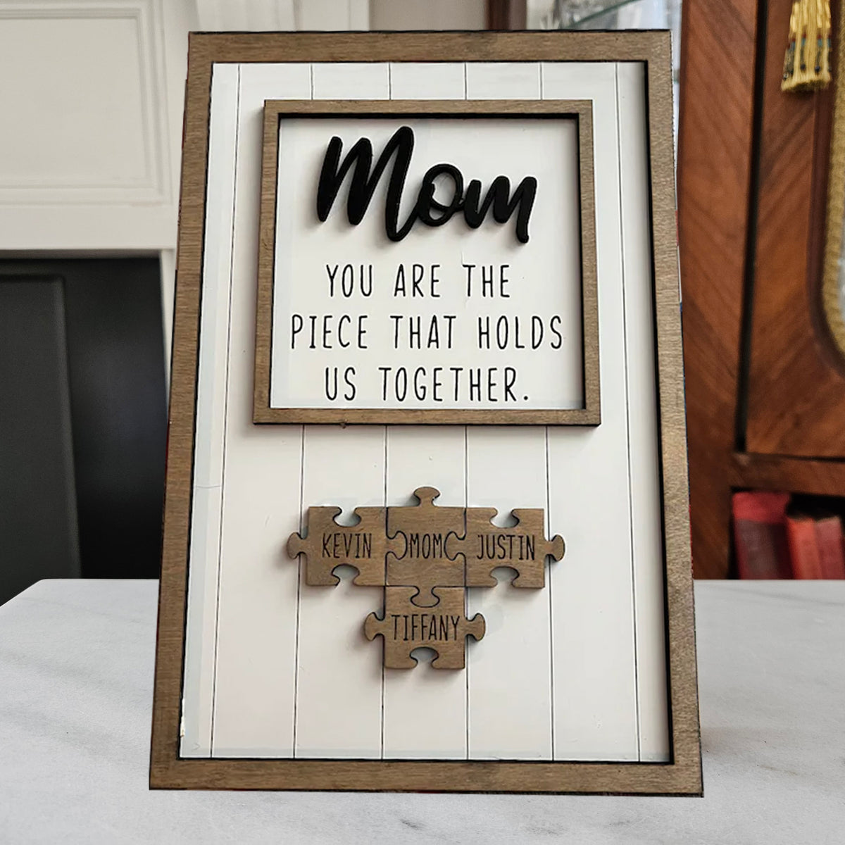 Mom Puzzle Sign - Homemade Mother's Day Gifts