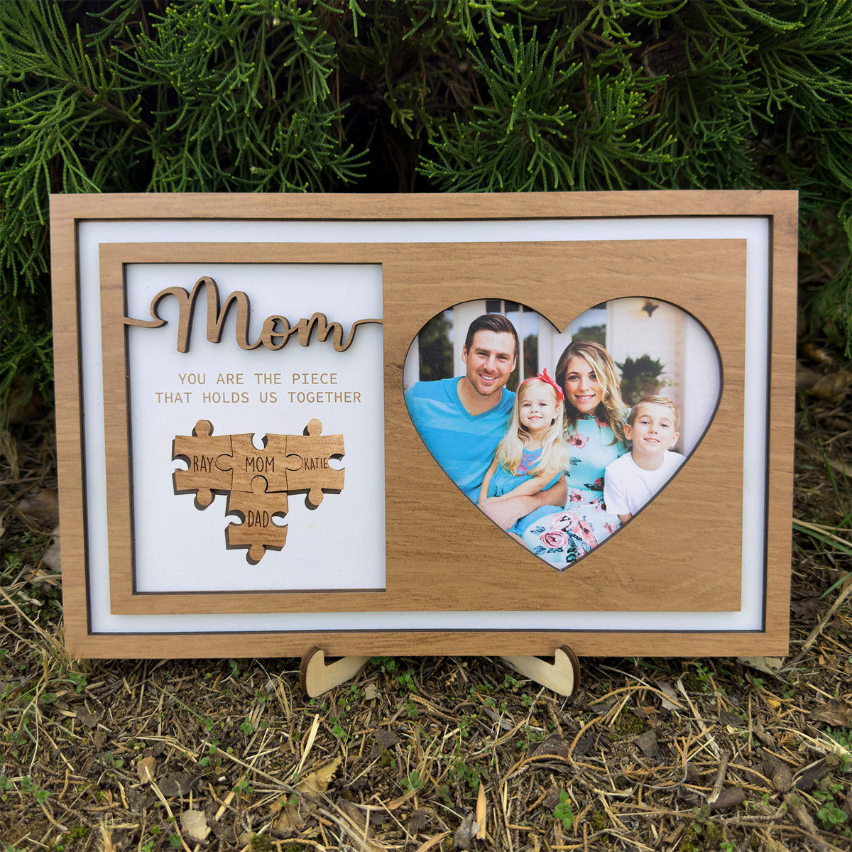 Personalized Picture And Name Sign Puzzles Pieces