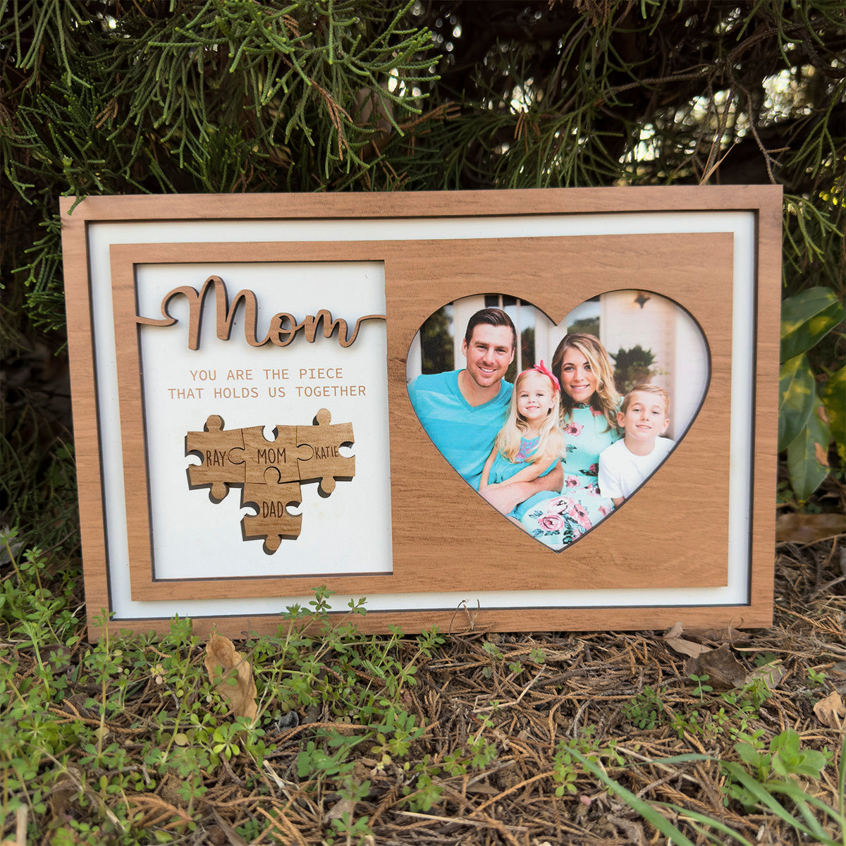 Personalized Picture And Name Sign Puzzles Pieces