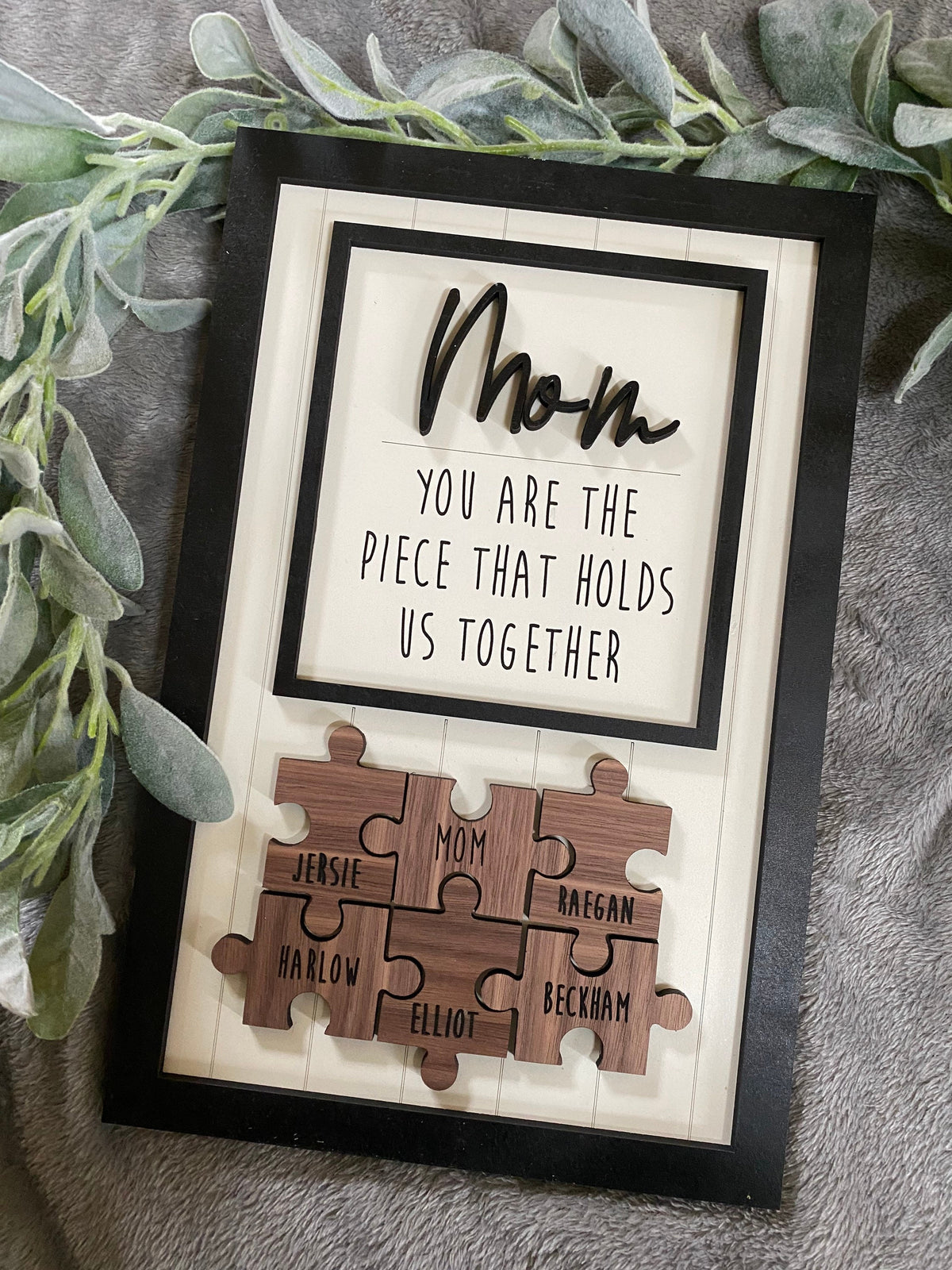 Mother's Day Custom Puzzle Gift -Mother's Day