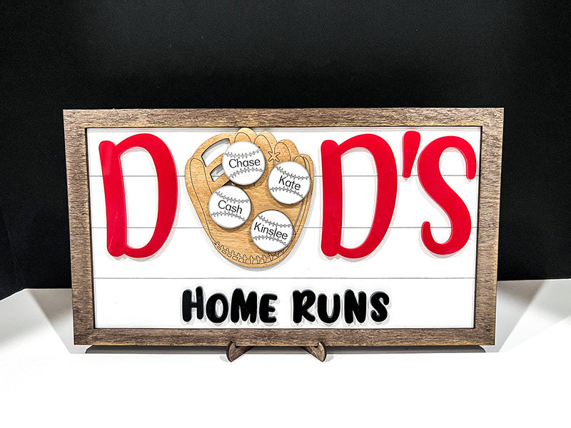 Custom Baseball Gift, Father's Day Gift