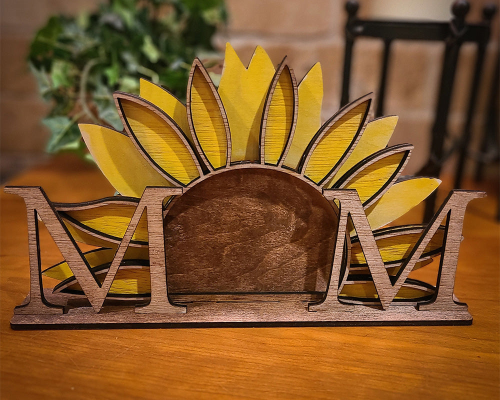 Sunflower Mom Picture Frame or Home Decor