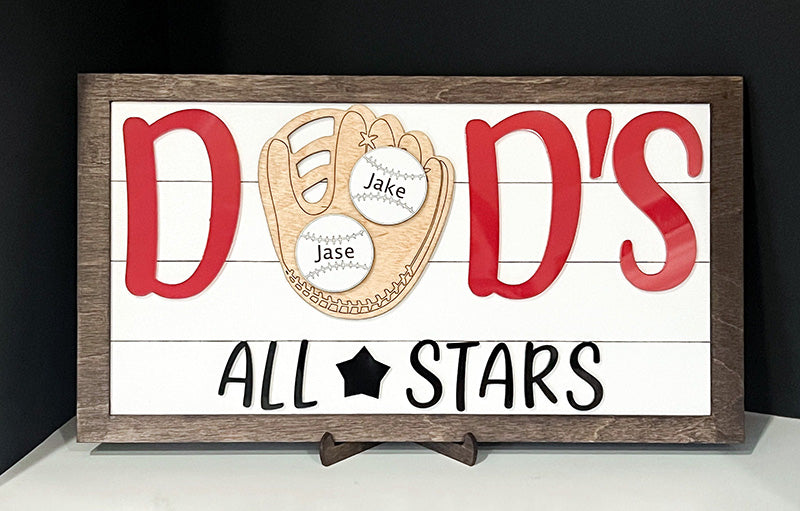 Custom Baseball Gift, Father's Day Gift