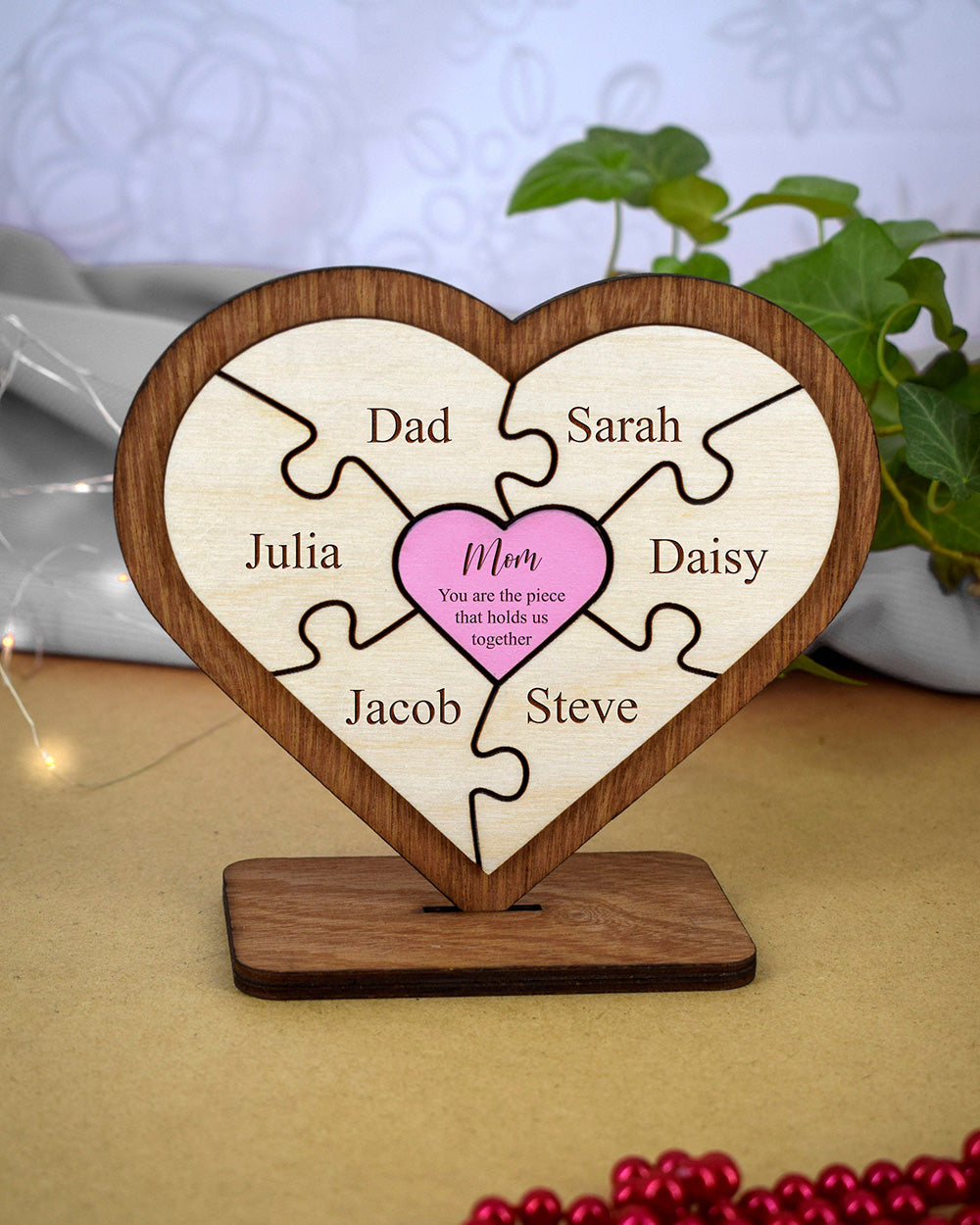 Family Gift Puzzle Piece Sign: A Small Token of Unity and Love