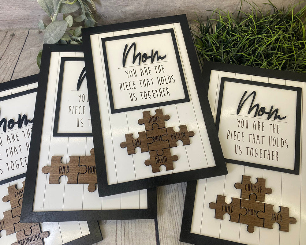 Mother's Day Custom Puzzle Gift -Mother's Day