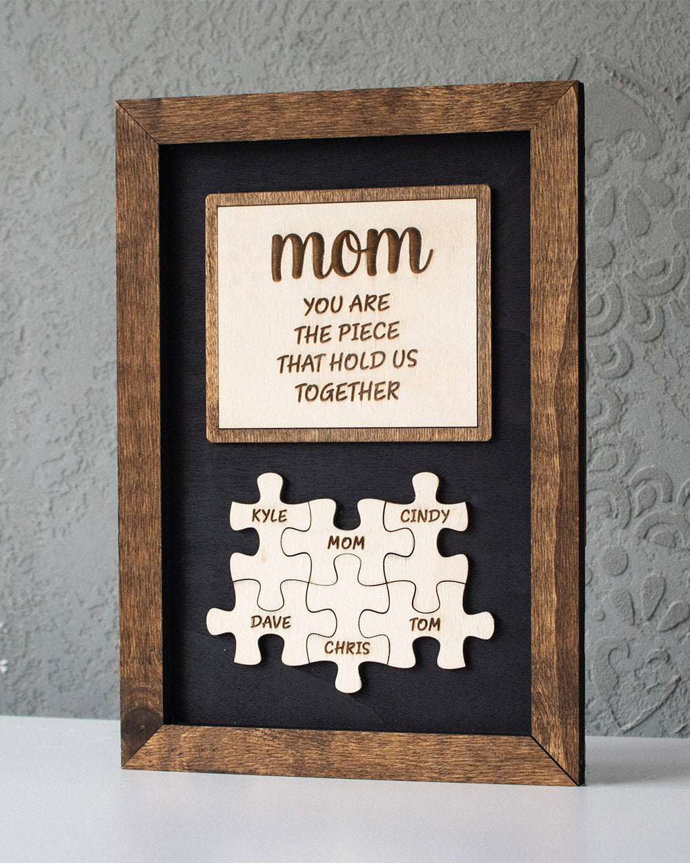 Personalized Puzzle Sign Gift For Mom