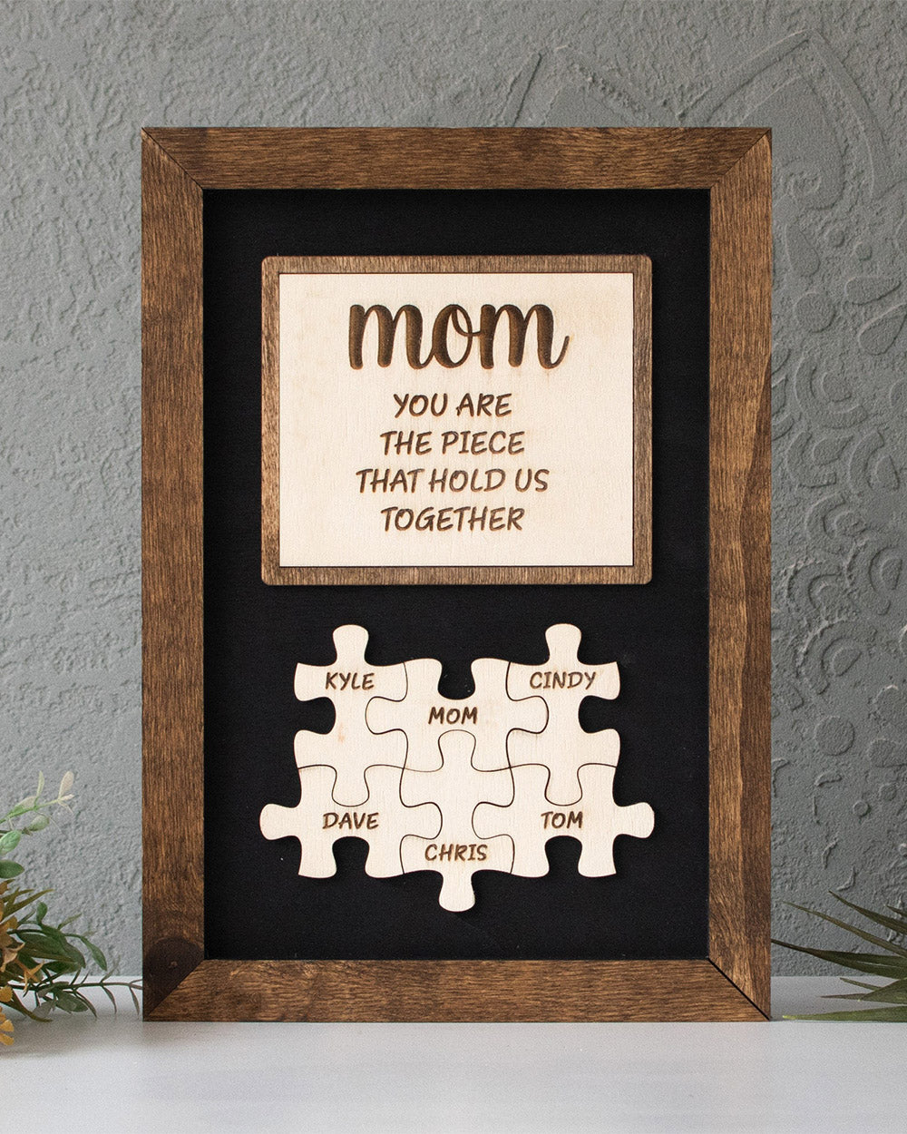 Personalized Puzzle Sign Gift For Mom