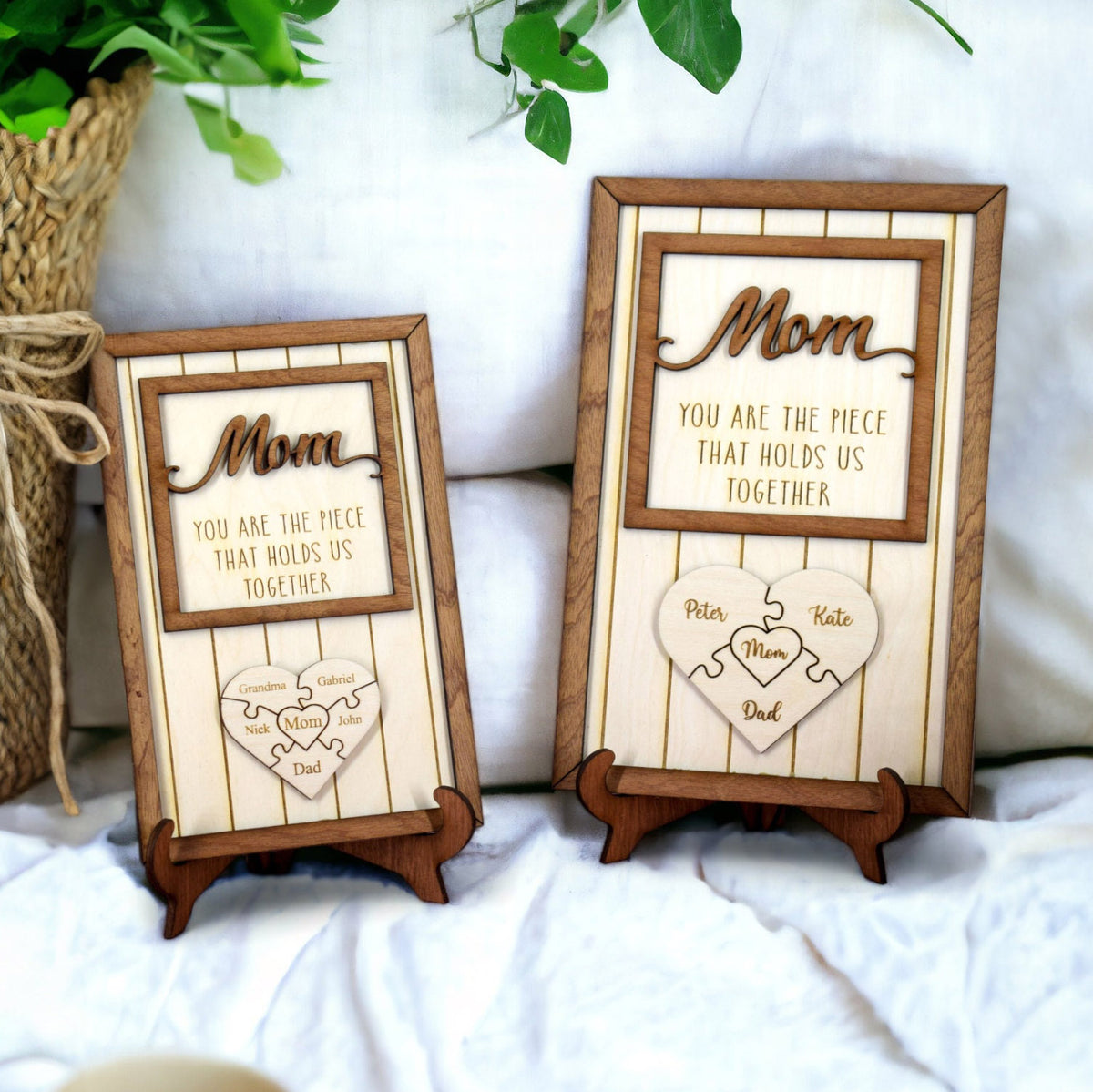 Mom Puzzle Sign - Homemade Mother's Day Gifts