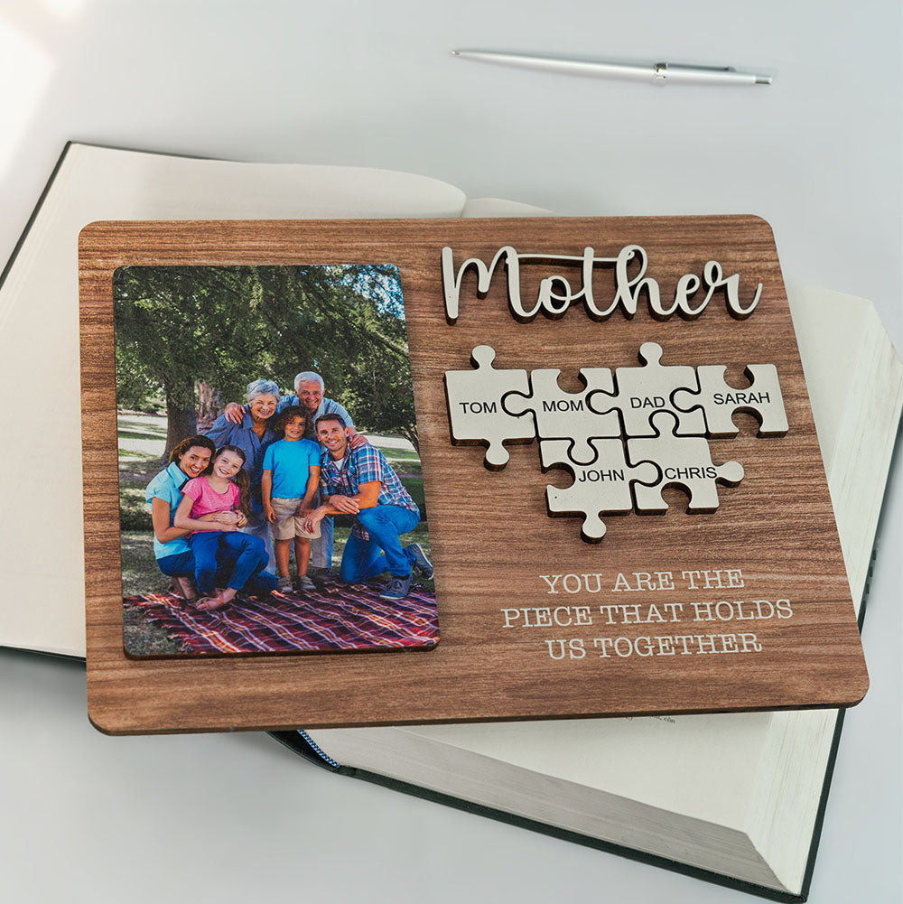 Personalized Puzzle Sign Gift for Mom